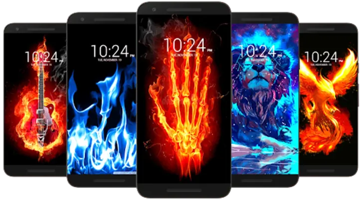 Fire Wallpaper HD & 4K android App screenshot 2