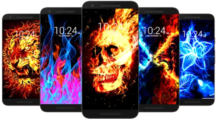 Fire Wallpaper HD & 4K android App screenshot 3